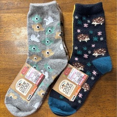 【新品未使用】しまむら あったか靴下 毛入り レディース 4足 ...
