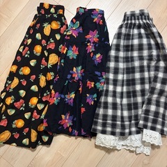 ヴィンテージスカート3点
