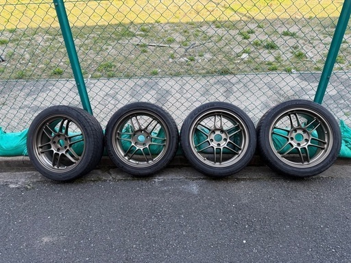 AMEトレーサー ブロンズ 17インチ 7j 4本