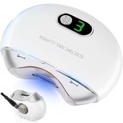 YAMOOCO 電動爪切り 爪切り【2025モデル 爪削り3段階スピード】 爪やすりの画像