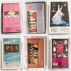 　宝塚歌劇団　VHS ビデオ　6点セットの画像