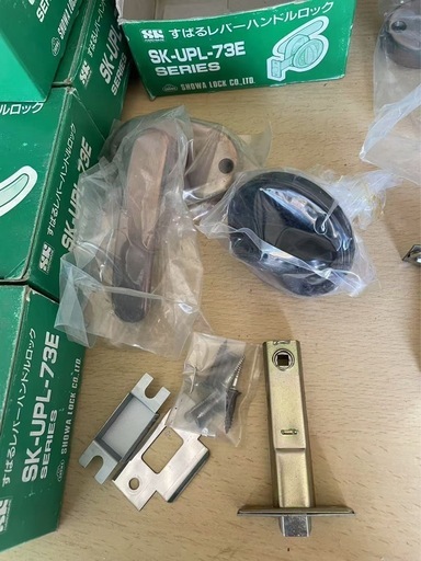 現状品 SHOWA LOCK SK-UPL-73E ハンドルロックまとめ19個