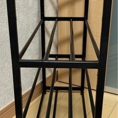 【お譲り決定】シューズラック&スリムワゴンセットの画像