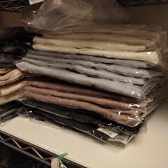 アパレル大量の画像