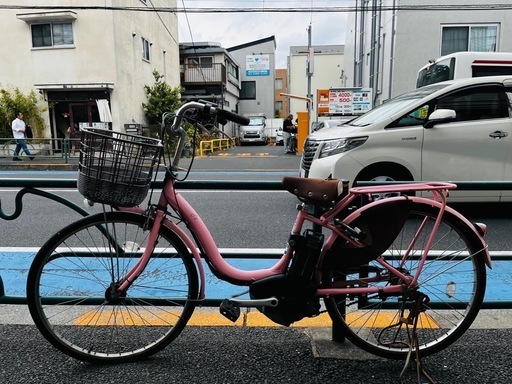 【電動自転車】ヤマハ PAS ナチュラ 　ピンク