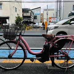 電動自転車】ヤマハ PAS ナチュラ ピンク (Muu) 駒場東大前の 電動自転車】ヤマハ PAS ナチュラ ピンク (Muu) 駒場東大前の
