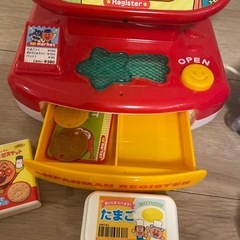 超美品▼アンパンマン ピピッとおかいもの! アンパンマンレジスターの画像