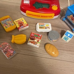超美品▼アンパンマン ピピッとおかいもの! アンパンマンレジスターの画像