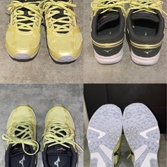 22cm　ミズノ　ジュニア スニーカーキッズ子供靴 mizuno スピード スタッズ3　ひも靴の画像