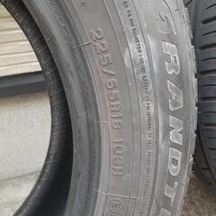 18インチ　タイヤ　225/65