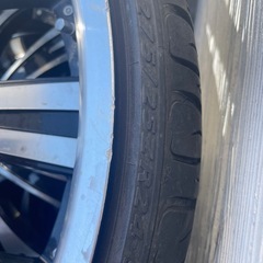 ブラックダイヤモンド24インチアルミホイールの画像