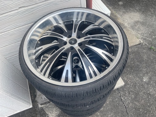 ブラックダイヤモンド24インチアルミホイール