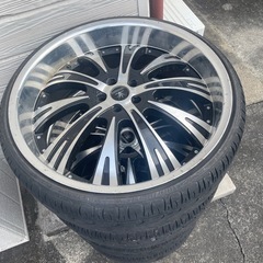 ブラックダイヤモンド24インチアルミホイール