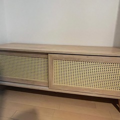ラタン調テレビ台