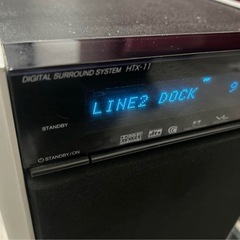 【中古】ONKYOオンキヨー デジタルサラウンドシステム HTX-11の画像