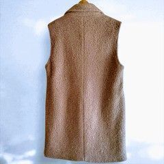 ★ZARA　ブークレロングベストの画像