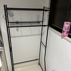(取引中)洗濯機ラックの画像