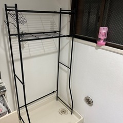 (取引中)洗濯機ラック