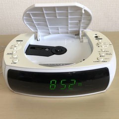 値下げ⤵️CDクロックラジオの画像