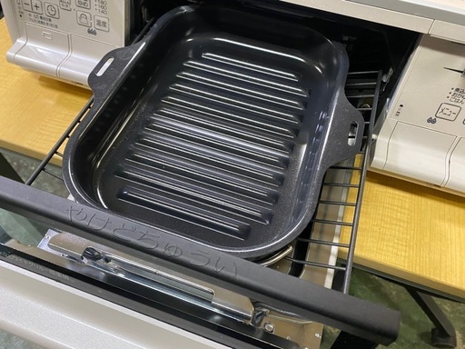 パロマ ガステーブル グランドシェフ PA-A95WCH-L 左強火 水なし両面焼き 都市ガス用 グリル未使用