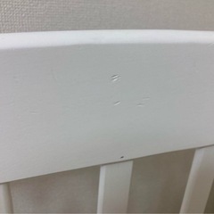 カトージ　ベビーベッド　レギュラーサイズ　ホワイトの画像