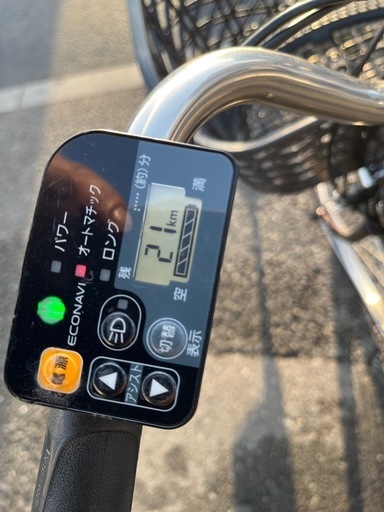 中古Panasonic電動アシスト自転車 8.9Ah 大阪