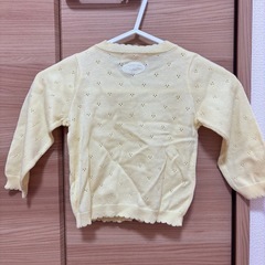 【超美品】メゾピアノ カーディガン SS (90-100cm)の画像