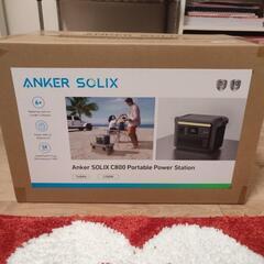 【新品】アウトドア、非常時に！Anker solix C800 ...