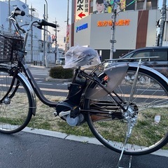 中古Panasonic電動アシスト自転車16Ah 大阪 (となりの樹) 近鉄