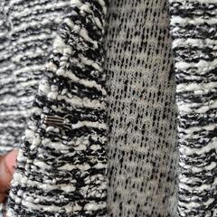 SIMPLE BEAUTY BASIC ☆ ツイードジャケット L ブラックの画像