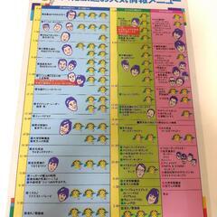 文化放送　下敷き