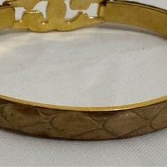 GUCCI 24金　ブレスレットの画像