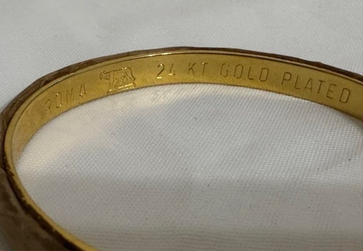 GUCCI 24金　ブレスレット