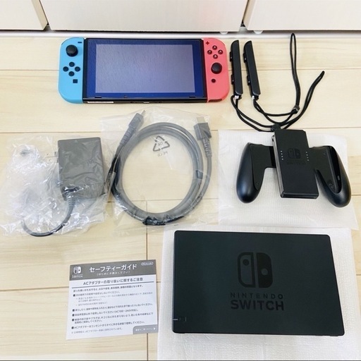 Switch 本体 バッテリー強化版 グレー 箱付き Switch本体 バッテリー
