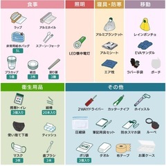 【4/11午前中】防災リュック　防災ラジオ付き　の画像