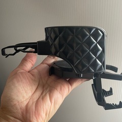 ドリンクホルダー　　携帯ホルダー　ブラックの画像