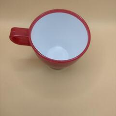 ♪音符のマグカップ ラズベリー プラスチック製の画像