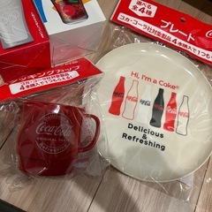コカ・コーラ 食器
4点セットの画像