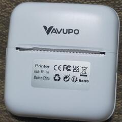VAVUPO X3 ワイヤレスミニプリンター USB充電 写真 1200mAhの画像