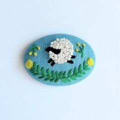 刺繍講習会参加者募集していまーす😊🌿🪡の画像