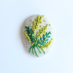 刺繍講習会参加者募集していまーす😊🌿🪡の画像