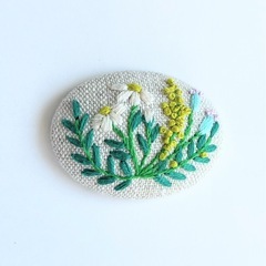 刺繍講習会参加者募集していまーす😊🌿🪡の画像