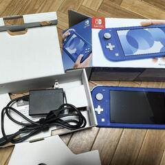 美品Nintendo Switch Lite（ブルー）充電器、箱付き