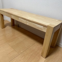 【値下げしました】IKEA ベンチタイプ　ダイニングチェア