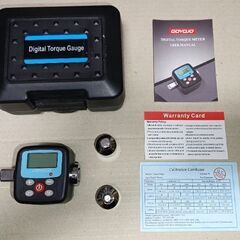 新品 デジタルトルクレンチ GOYOJO 日本語説明書付きの画像