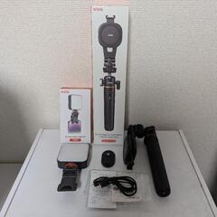 VRIG マグネット式スマホ三脚 & LEDビデオライトの画像