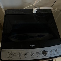 【値下げ交渉可】2023年製　Haier5.5kg 　洗濯機の画像