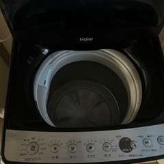 【値下げ交渉可】2023年製　Haier5.5kg 　洗濯機の画像