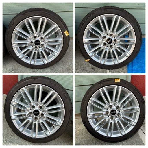 mini純正ホイール F55 F56 ミニクーパー 17in 7J +54 PCD112
