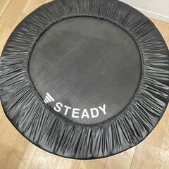【中古】STEADY　ミニトランポリン 折りたたみ ダイエット ...